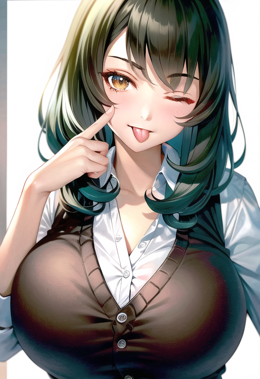 20176-2947405796-akanbe tongue tongue out one eye closed finger to eye 1girl huge breasts dark green hair parted bangs flipped hair dar01478c727abbe7af1f337dcc3aea8a5a6ea8727b.png